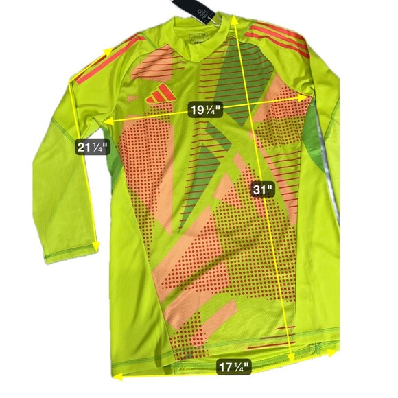 Adidas Tiro 24 Competition Long Sleeve Goalkeeper Men's large Jersey IK4907 NEW - Picture 3 of 16
